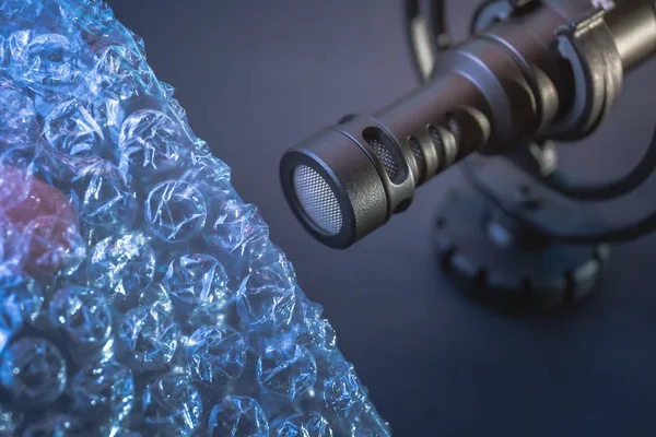 Nunavukatı - mikrofon ve bubble wrap - özerk duyusal Meridian yanıt