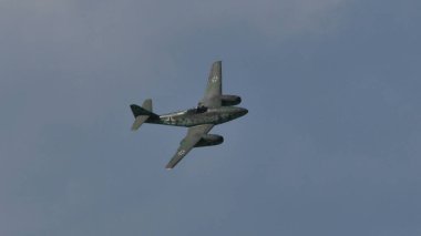 Messerschmitt Me-262 Bir 2. Dünya Savaşı Luftwaffe Nazi savaş uçağı Hitler 'in