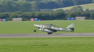 Messerschmitt Me-262 Bir 2. Dünya Savaşı Luftwaffe Nazi savaş uçağı Hitler 'in