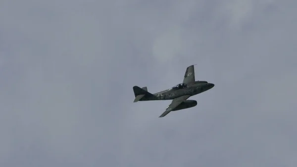 Messerschmitt Me-262 a WW2 Luftwaffe Nazi Jet Combat Aircraft of Hitler — Stock Photo, Image