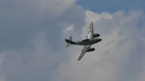 Messerschmitt Me 262 Schwalbe Deuxième Guerre mondiale Avion de combat à réaction naziste allemand — Photo