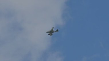 Messerschmitt Me 262 Schwalbe II. Dünya Savaşı Alman Nazist savaş uçağı 4K