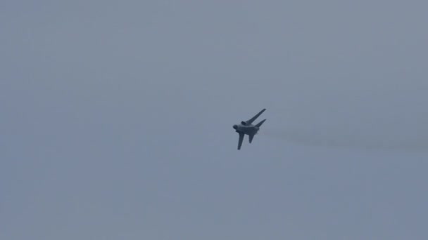 Panavia Tornado IDS เครื่องบินรบที่ Air Show ใน 4K วิดีโอ Ultra HD — วีดีโอสต็อก