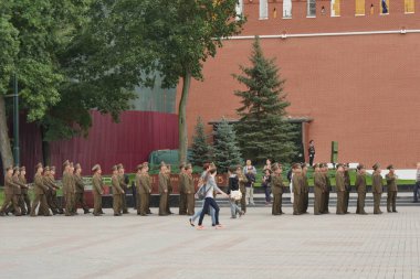 Kuzey Kore askeri. Pyongyang Diktatörü Kim Jong Un Büyük Kore Halk Ordusu.