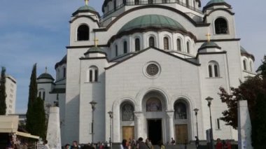 Belgrad 'daki Saint Sava Katedrali dünyanın en büyük Ortodoks Kilisesi.