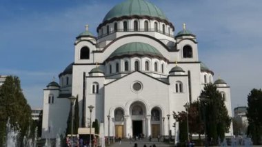 Belgrad 'daki Saint Sava Katedrali dünyanın en büyük Ortodoks Kilisesi.