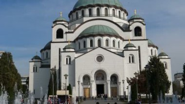 Belgrad 'daki Saint Sava Katedrali dünyanın en büyük Ortodoks Kilisesi.