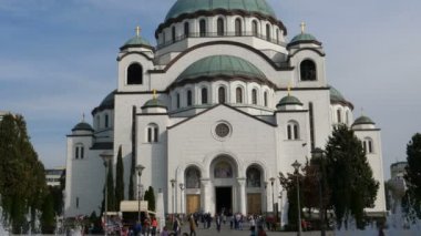 Belgrad 'daki Saint Sava Katedrali dünyanın en büyük Ortodoks Kilisesi.