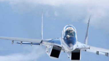 Bulgar Hava Kuvvetleri 'nden Mikoyan Gurevich MiG-29 Fulcrum Hava Yolları 4K Kapanışına