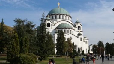 Belgrad 'daki Saint Sava Katedrali dünyanın en büyük Ortodoks Kilisesi.