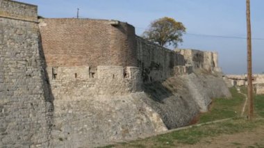 Belgrad Kalesi 'nin Yukarı Kenti' nin Ortaçağ duvarları
