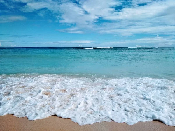 Azure Ocean Wave Beach — Stock Photo, Image