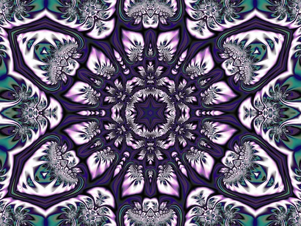 geometrik şekilleri'nden toplanan bir mandala oluşturulan arka plan