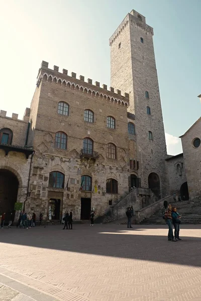 View of san gimignano, small town in Tuscany, Italy — Stock Photo, Image