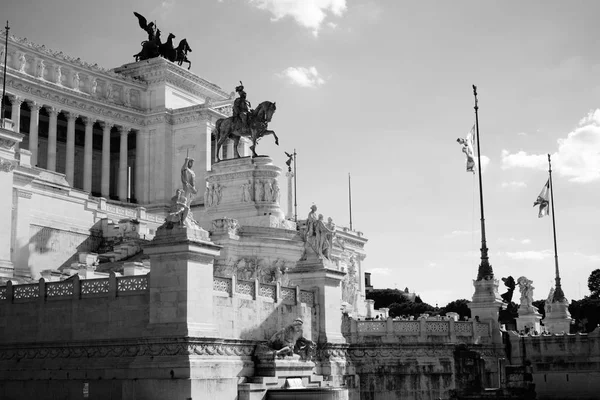 Detalhe do Monumento Vittorio Emanuele II em Roma, Itália — Fotografia de Stock