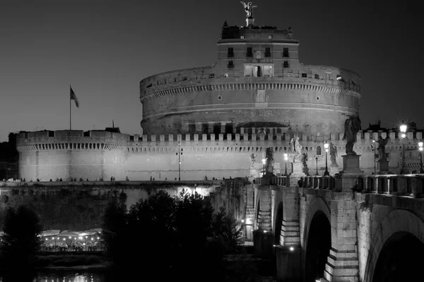 Castel Sant'Angelo, starożytny pomnik Rzymu — Zdjęcie stockowe