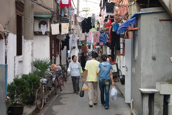 Daily life in Shanghai, China — Stock Photo, Image