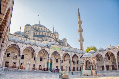 Sultanahmet Camii'nin dış görünümü