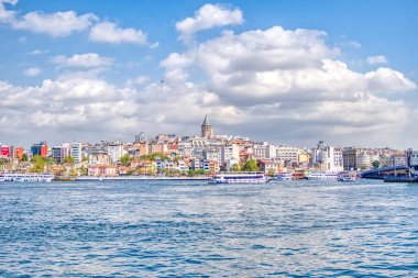 İstanbul, Türkiye 'deki Galata Kulesi