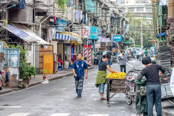 Traditional street markets in Shanghai — Stock Photo, Image