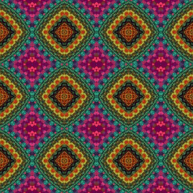 Sorunsuz arka plan deseni. Düzensiz dekoratif, sanat döşeme deseni düzensiz kırık parçalar, 