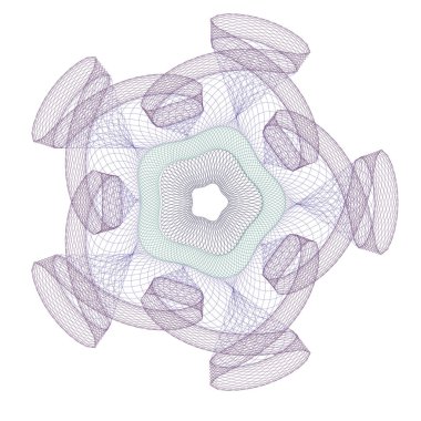 filigran, Guillochlu tasarım için arka plan sertifika, diploma,