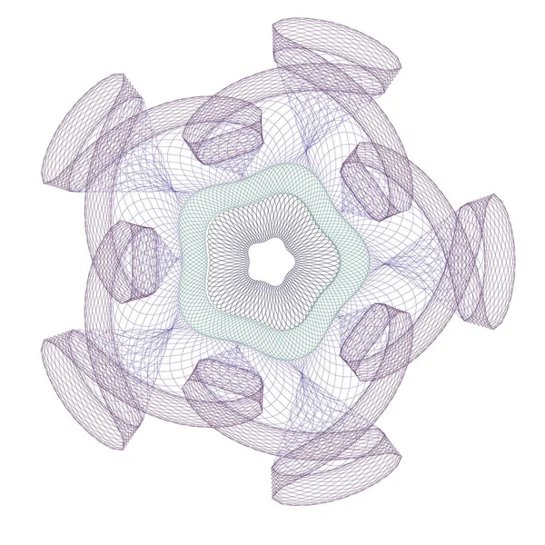 filigran, Guillochlu tasarım için arka plan sertifika, diploma,