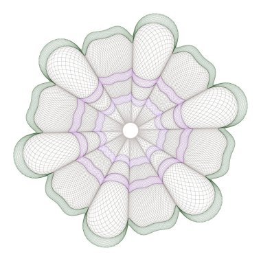 filigran, Guillochlu tasarım için arka plan sertifika, diploma,