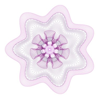 filigran, Guillochlu tasarım için arka plan sertifika, diploma,