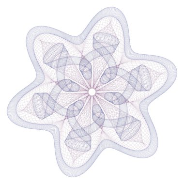 filigran, Guillochlu tasarım için arka plan sertifika, diploma.