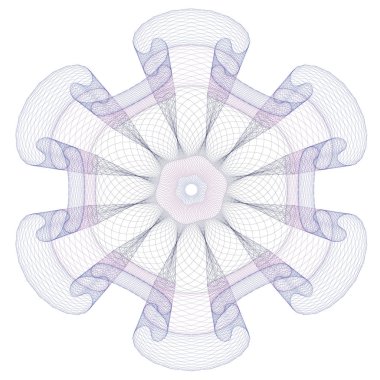 filigran, Guillochlu tasarım için arka plan sertifika, diploma.