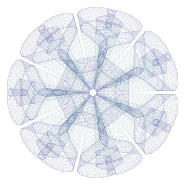 filigran, Guillochlu tasarım için arka plan sertifika, diploma.