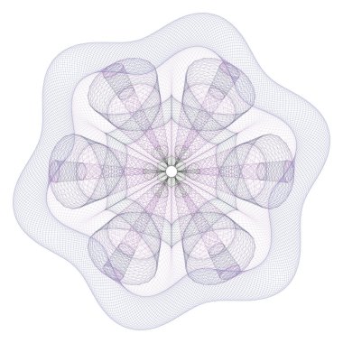 filigran, Guillochlu tasarım için arka plan sertifika, diploma.
