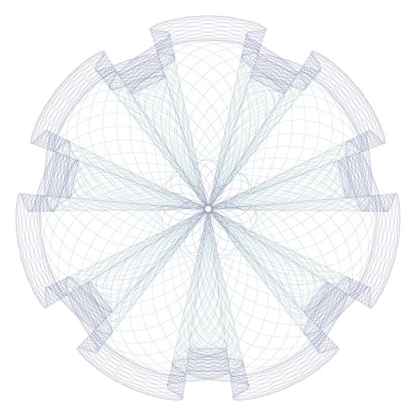 Watermerk Guilloche Ontwerp Voor Achtergrond Certificaat Diploma — Stockvector