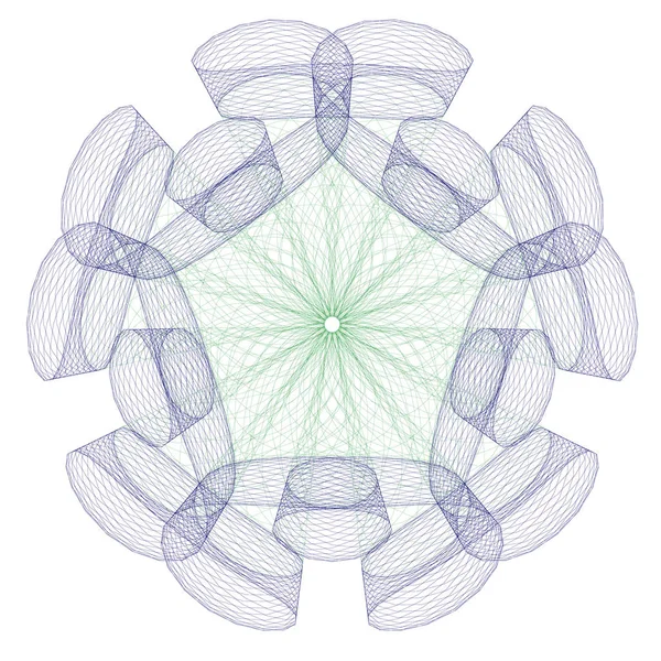 filigran, Guillochlu tasarım için arka plan sertifika, diploma.