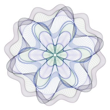 filigran, Guillochlu tasarım için arka plan sertifika, diploma,