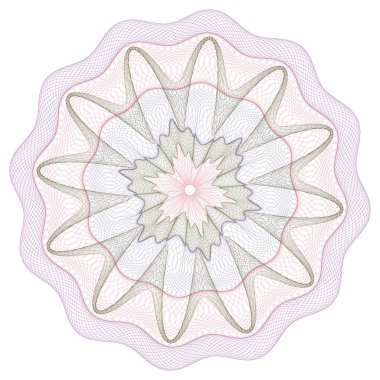 filigran, Guillochlu tasarım için arka plan sertifika, diploma.