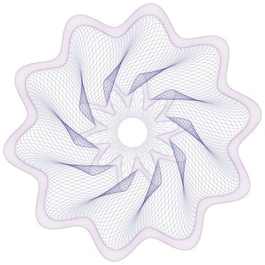 filigran, Guillochlu tasarım için arka plan sertifika, diploma,