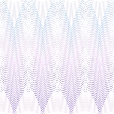 Sertifika için Guilloche hatları güvenlik arka planı, filigran tasarım öğesi,