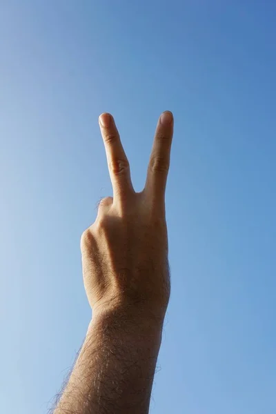 Paz Céu Azul — Fotografia de Stock