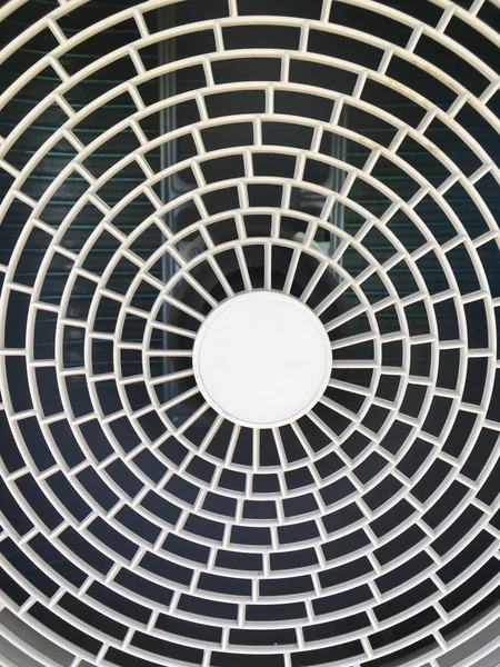 close up fan of air conditioner