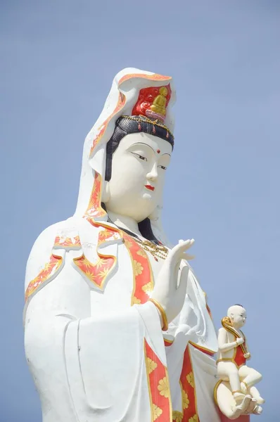 Statue Von Guanyin Thailand — Stockfoto