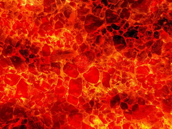 Sanat Sıcak Lav Ateşi Soyut Desen Resimleme Arkaplanı — Stok fotoğraf