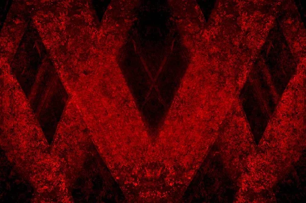 赤い色の抽象的なパターン イラスト背景 — ストック写真