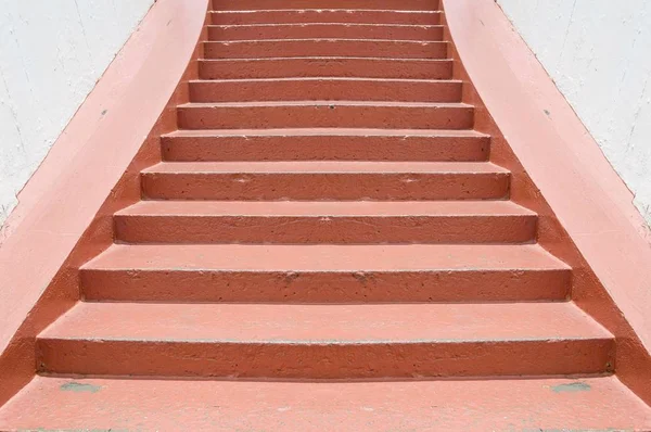 Escadaria Cimento Templo Público Tailândia — Fotografia de Stock