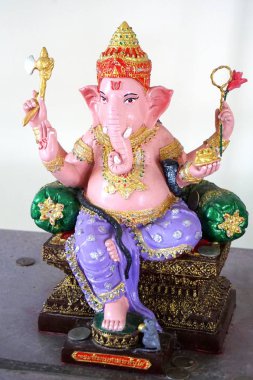 Ganesh heykel Chachoengsao Tayland at
