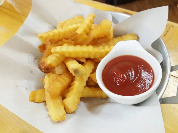 Papas Fritas Comida Callejera —  Fotos de Stock