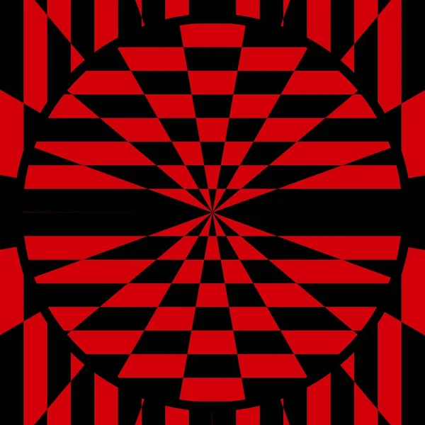 赤と黒のパターンの背景 — ストック写真