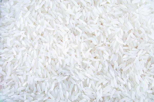 Cerca Textura Arroz Blanco —  Fotos de Stock