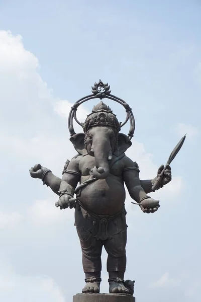 Große Ganesha Statue Öffentlichen Tempel Thailand — Stockfoto